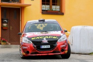 Rallye Český Krumlov: Rakouský jezdec Simon Wagner za volantem Peugeotu 208 R2